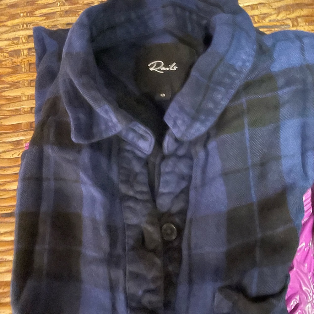 Rails | Plaid Buttondown Flannel In Blue & Black